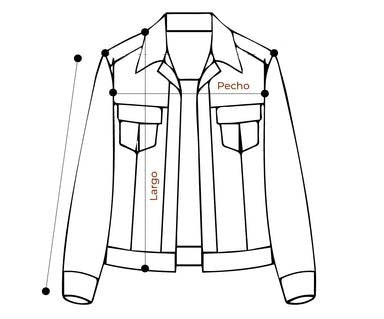 CHAQUETA VAQUERA GIRA INVISIBLES (PREVENTA)