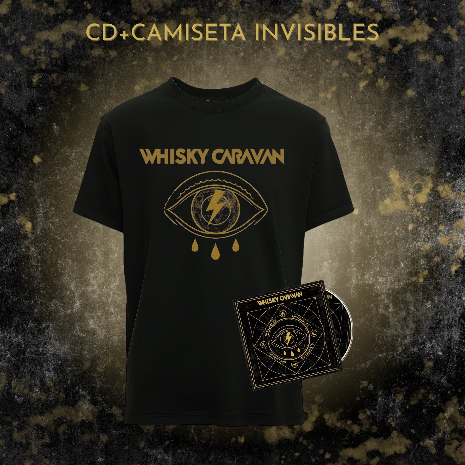 CD+CAMISETA INVISIBLES